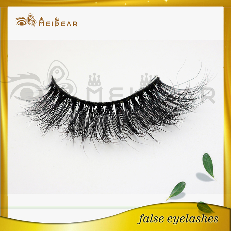 Soft new design private label custom package mink eyelashes 3d mink lashes
